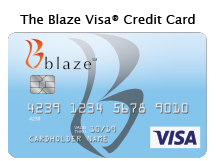 The Blaze Visa® Credit Card